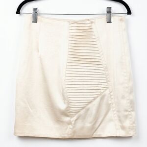 Social House Mini Skirt with Front Pleated Panel Small Social House Boutique Nwt